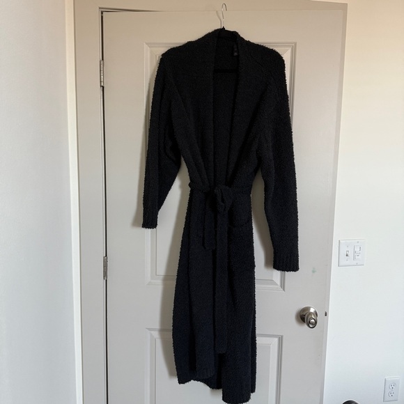 SKIMS Cozy Knit Robe in Onyx - Great Condition - Picture 3 of 7